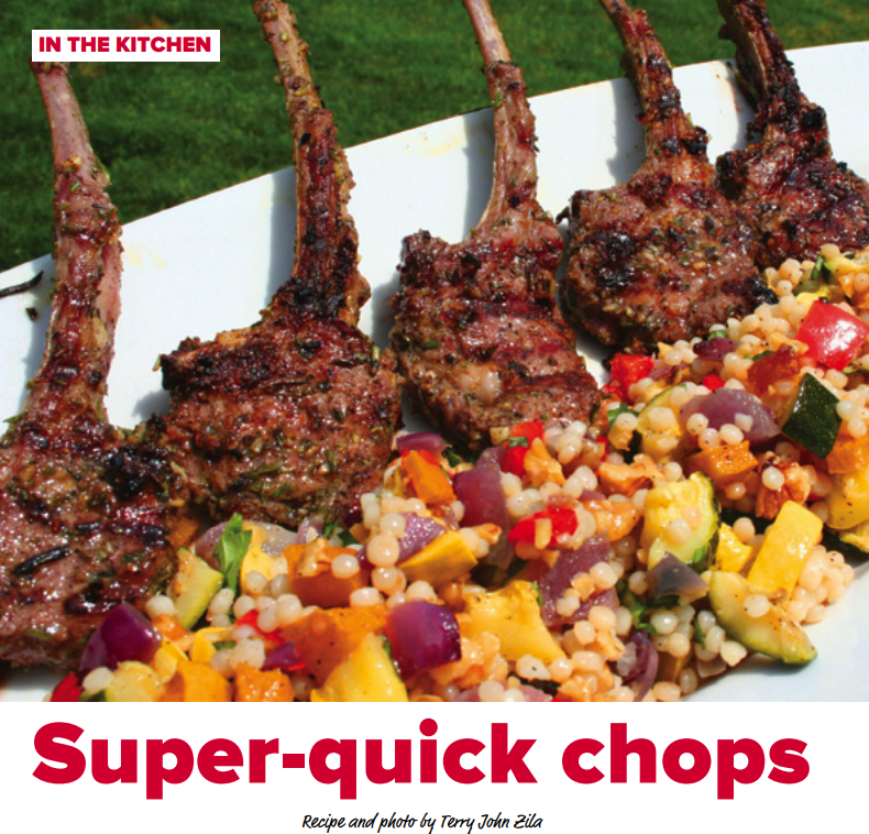 Quick lamb chops!