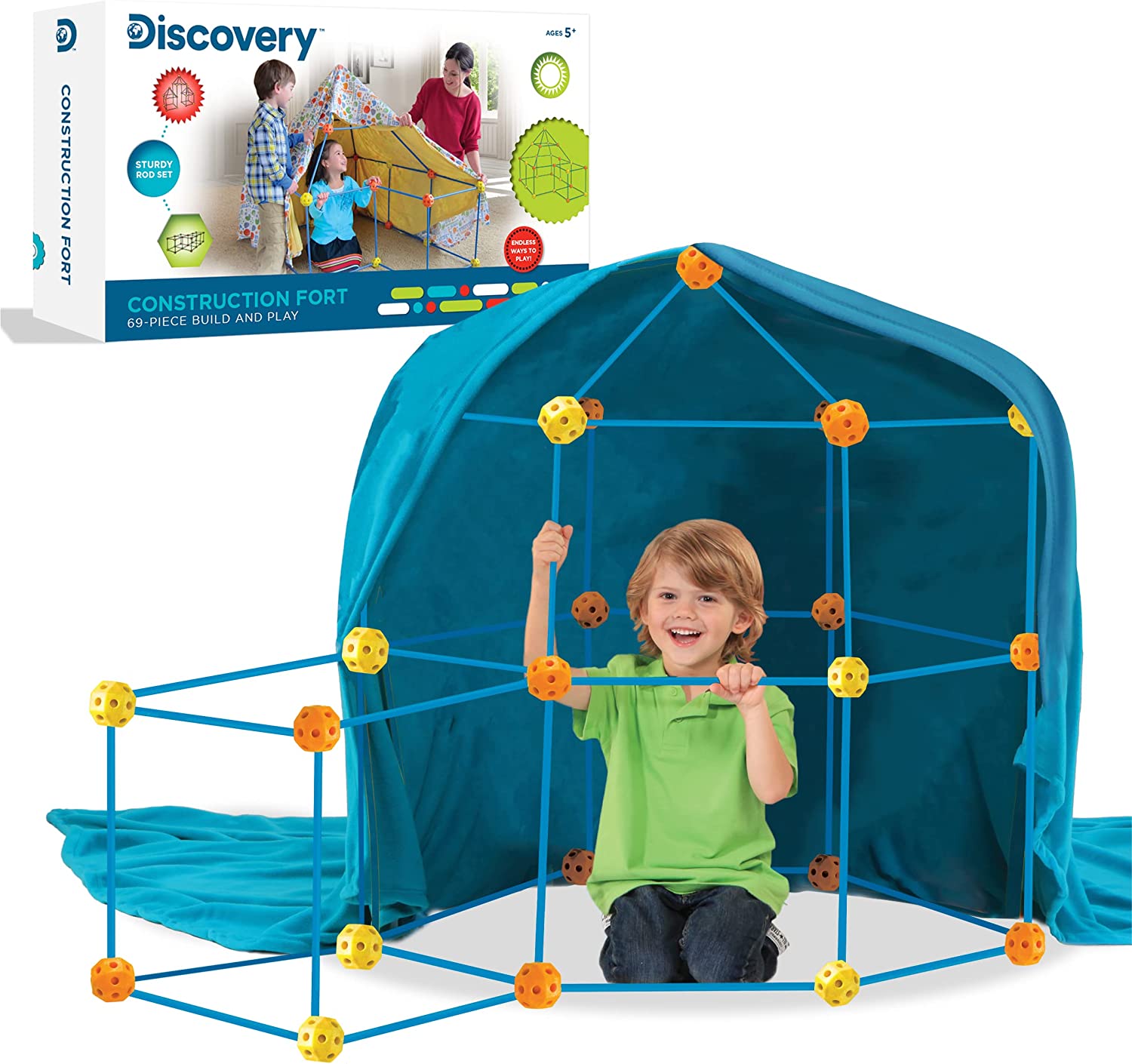 Fort-making fun!