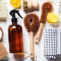 Detox your cleaning routine wtih lemon baking soda, and clean products