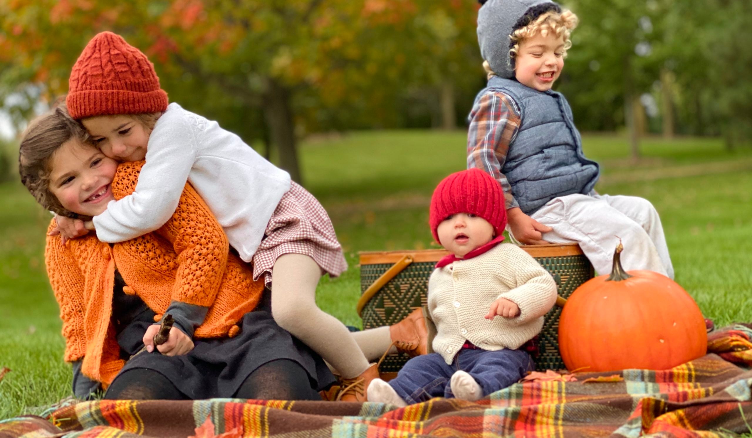 Fall with four. Taking this season slow as our family grows.