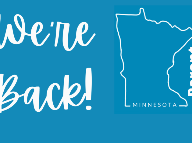 We are back!