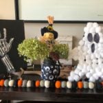 display of 4 Halloween Crafts