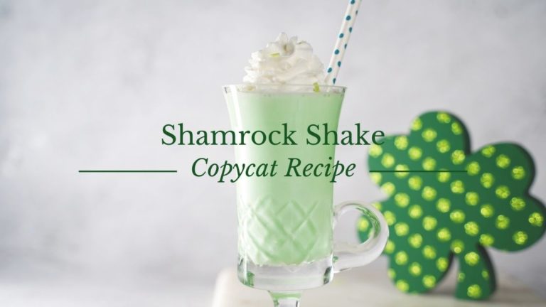 The Best Copycat Shamrock Shake Recipe