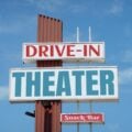 drive in theater sign