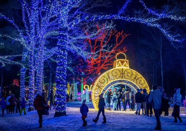 Miracle at Big Rock in Wisconsin holiday lights and events