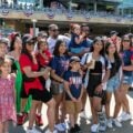 group photo at target field during a minnesota twins game