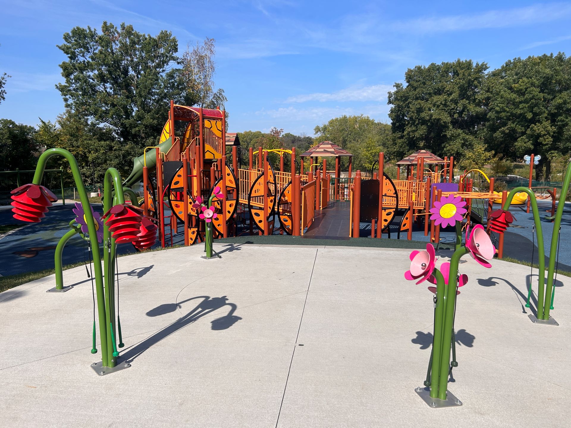 Thompson County Park playground area
