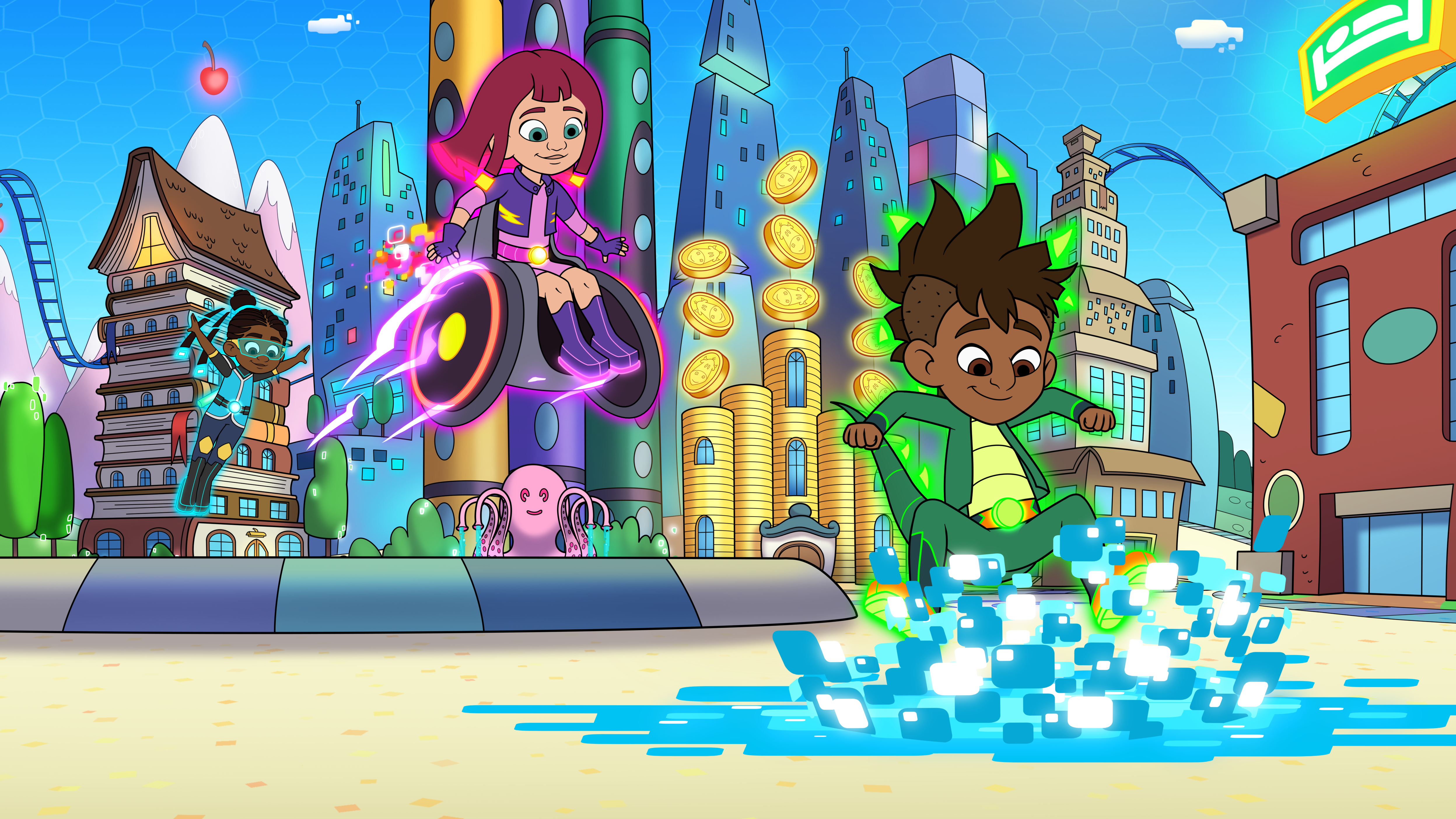 Skillsville: A New PBS KIDS Show That Helps Kids Build Life Skills Through Video Game Play!
