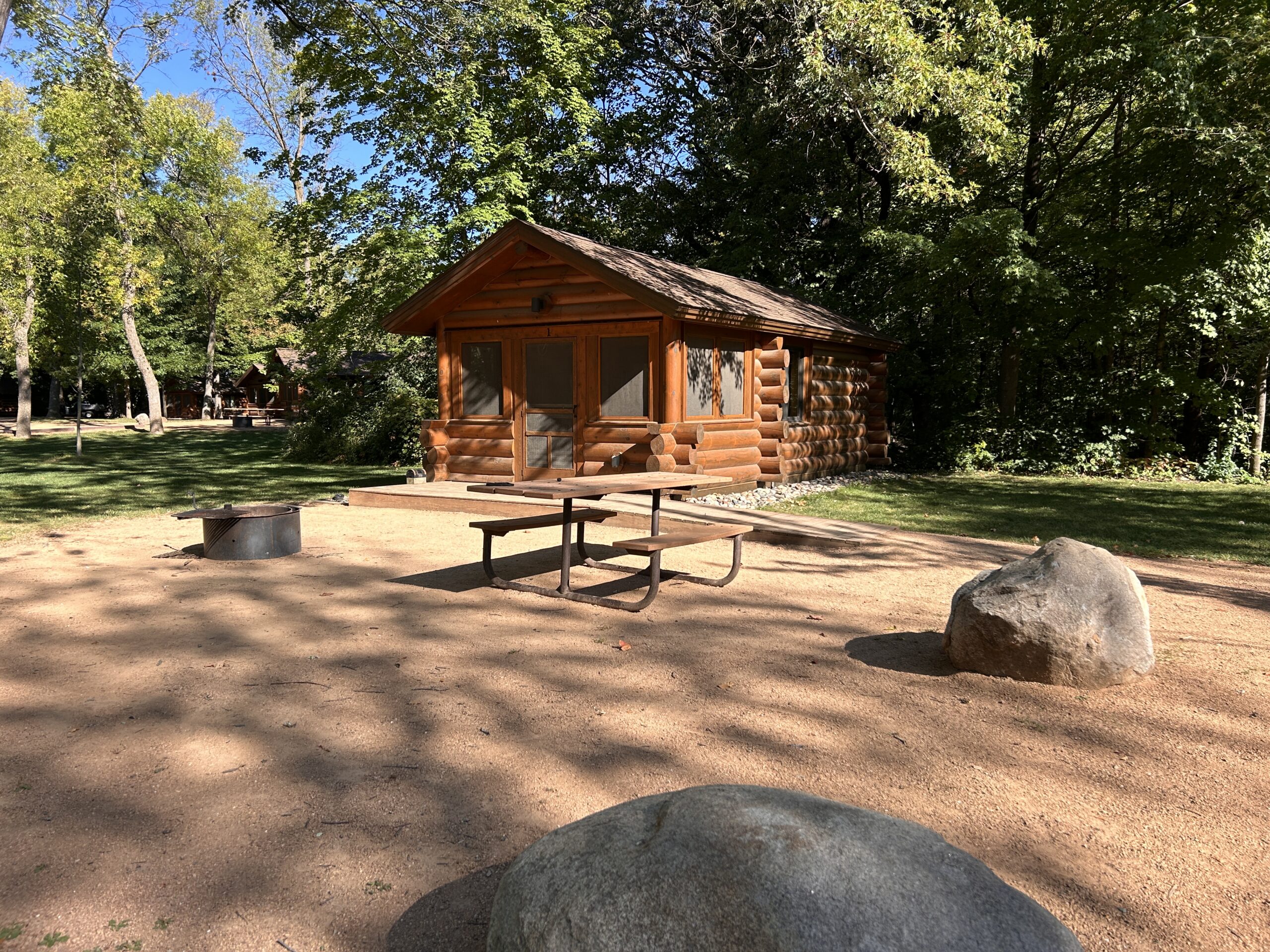 camping cabin in maple plain minnesota