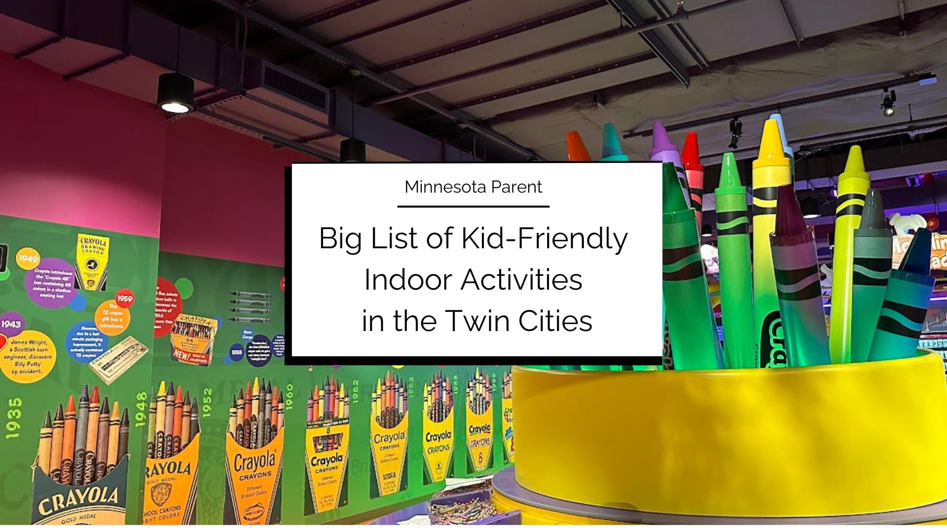 Kid-Friendly Indoor Activities in the Twin Cities