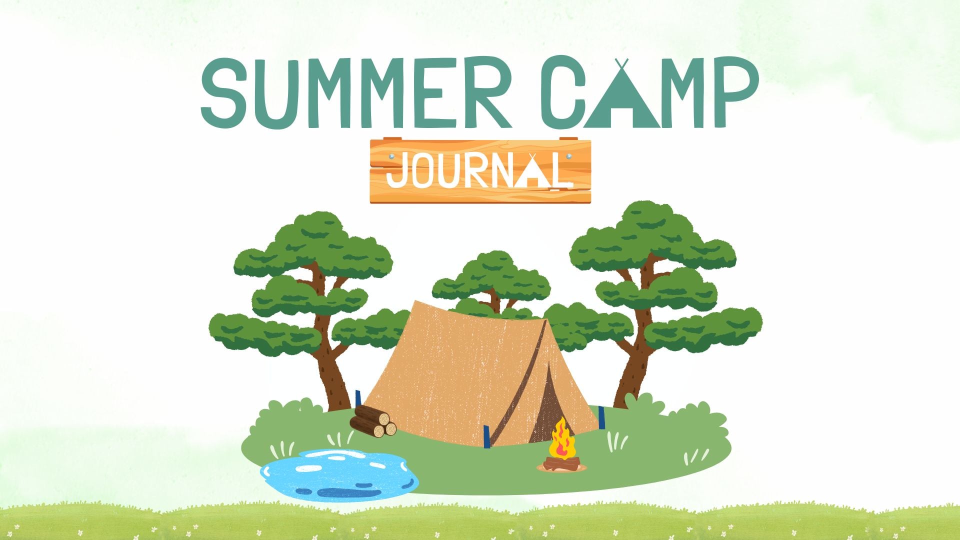 My Own Summer Camp Journal for Kids