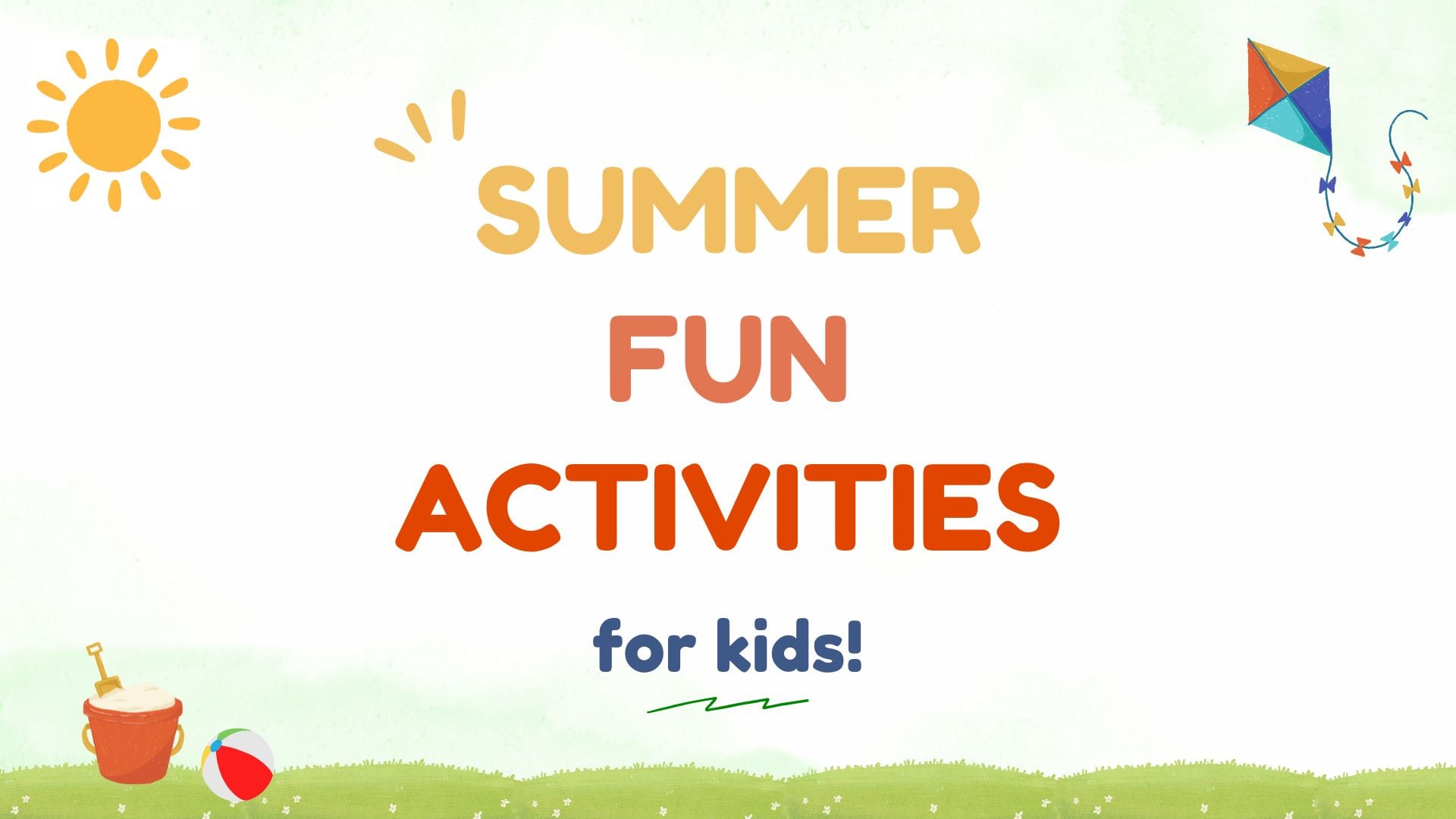 Free Summer Activity Sheets and Printables for Kids