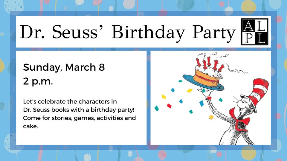 Dr. Seuss’ Birthday Party