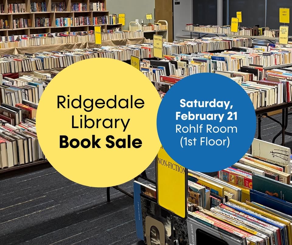 Ridgedale Library Book Sale