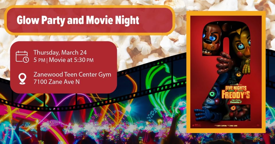 Glow Party & Teen Movie Night