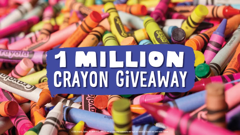 Million Crayon Giveaway