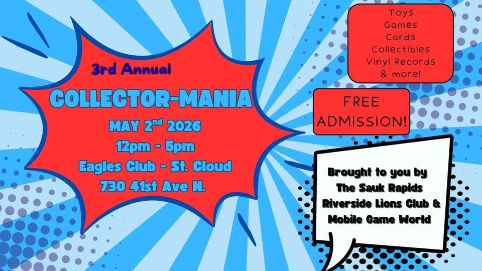 Collector Mania – Toys, Games, Cards & Collectibles Show