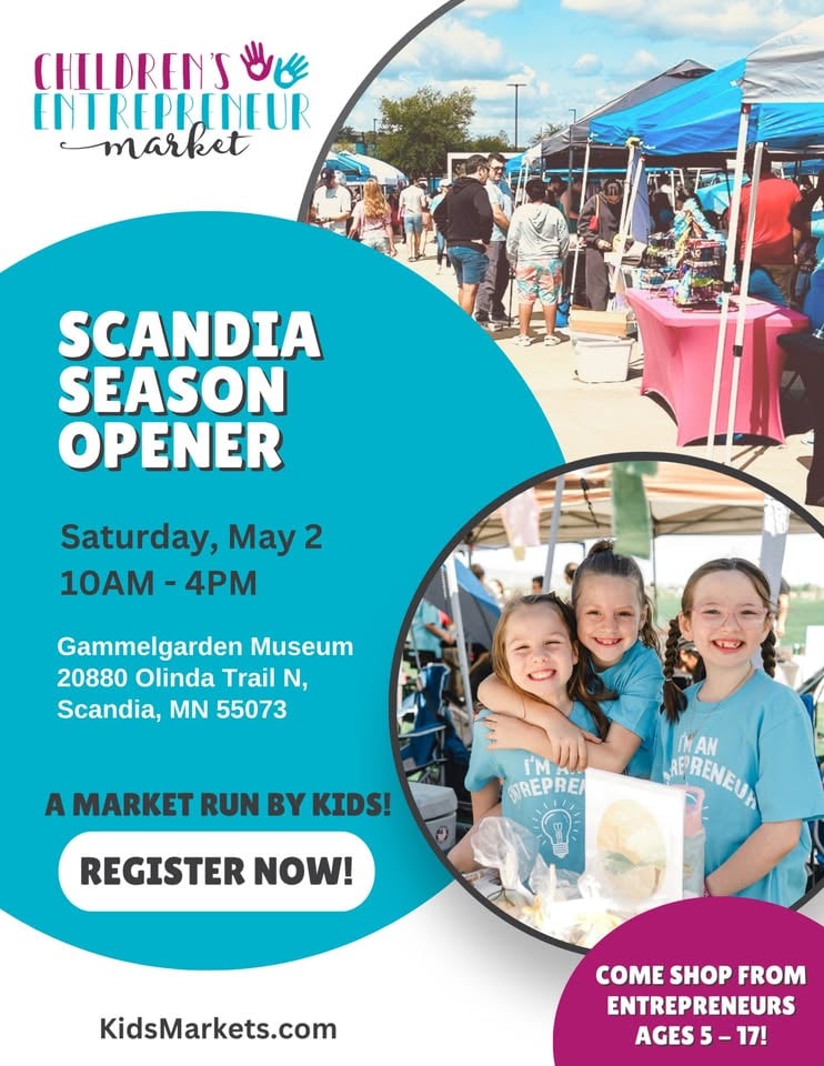 Children’s Entrepreneur Market at Gammelgården Museum’s Season Opening Day