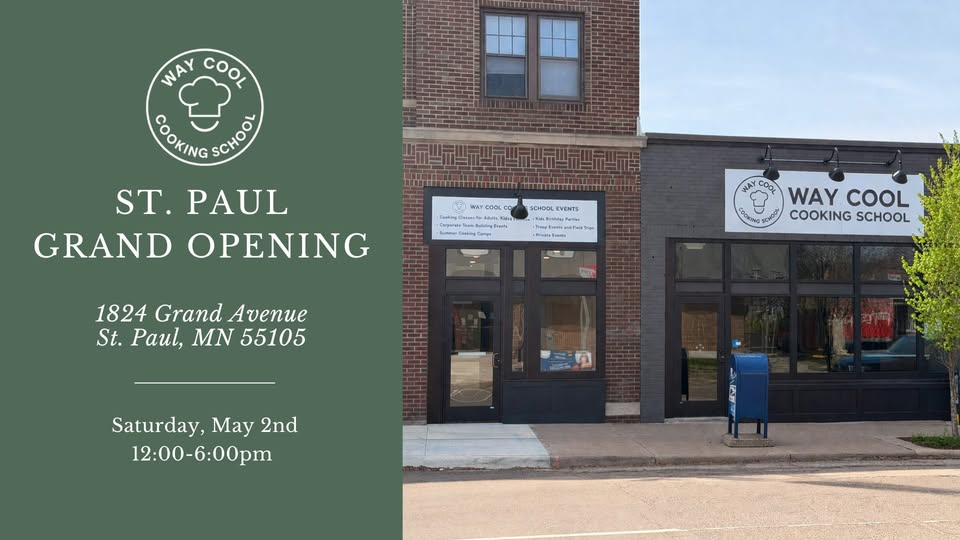 St. Paul Grand Opening Party! Way Cool Cooking School