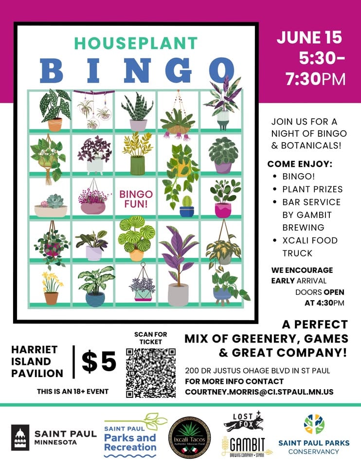 House Plant Bingo