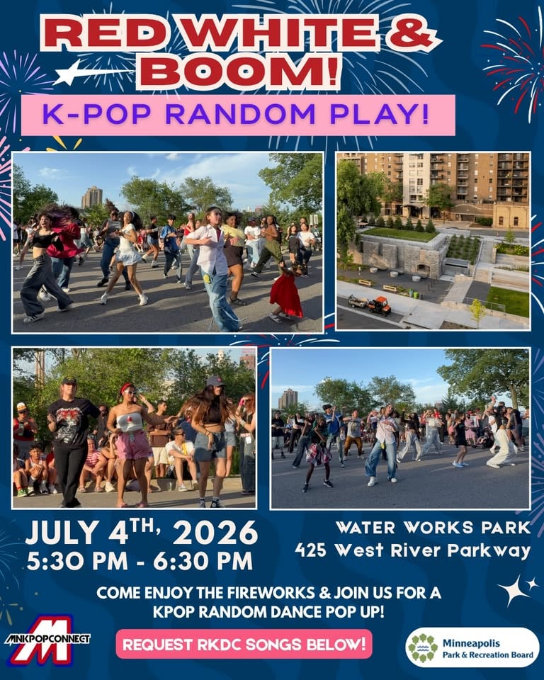 K-pop Random Play Dance at Water Works Park July 4th Red White and Boom!