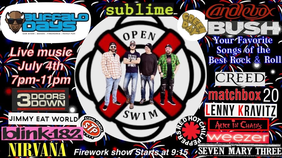 Open Swim & Our Buffalo Days Amazing Fireworks Display!