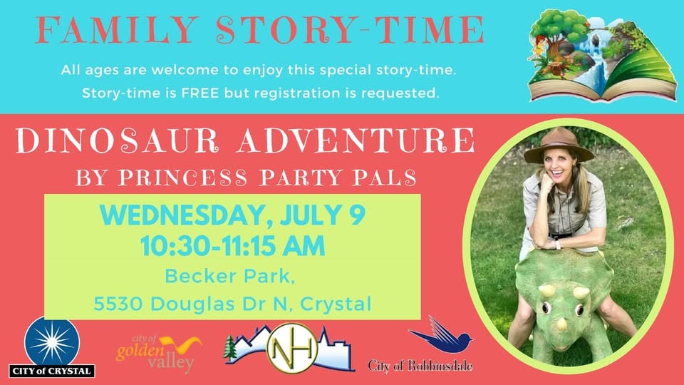 Free Family Storytime-Dinosaur Adventure