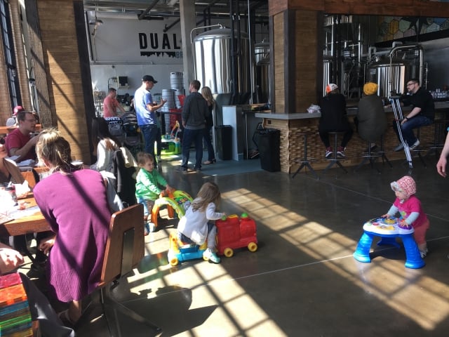 Dual Citizen brewery in st paul a kid friendly brewery